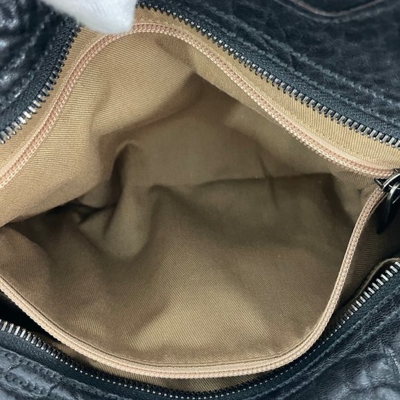 Salvatore Ferragamo Black Leather Handbag - Picture 12 of 16